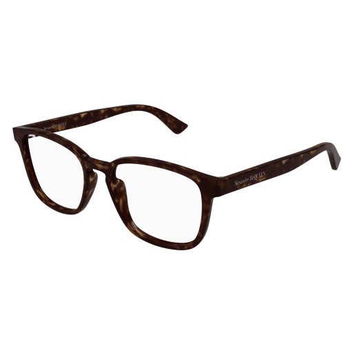 Alexander-McQueen AM0462O Eyeglasses 002 HAVANA 53mm