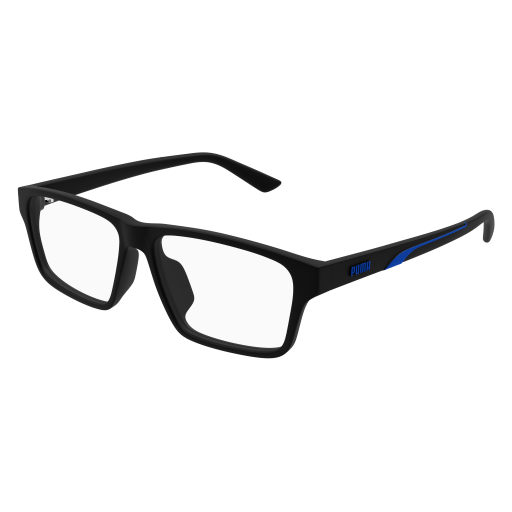 Puma PU0477OA Eyeglasses 002 BLACK 55mm