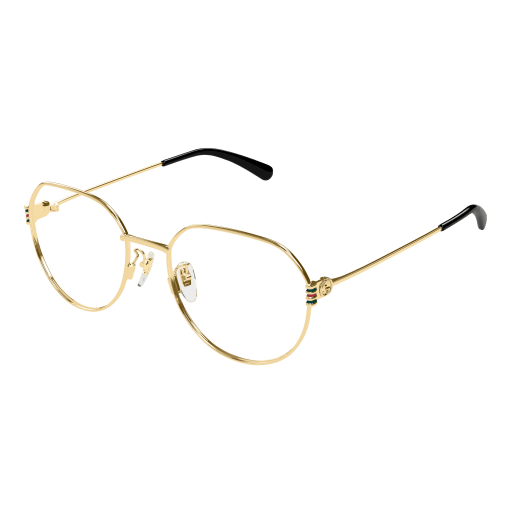 Gucci GG1675OK Eyeglasses 001 GOLD 55mm