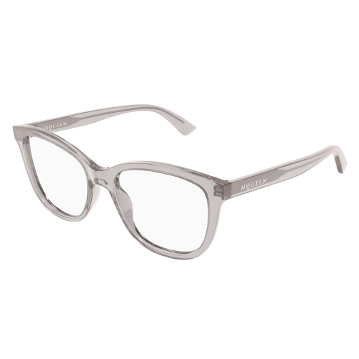 Alexander-McQueen AM0487O Eyeglasses 003 GREY 54mm