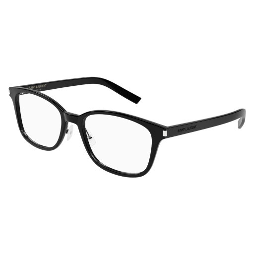 Saint-Laurent SL 288/J SLIM Eyeglasses 001 BLACK 53mm