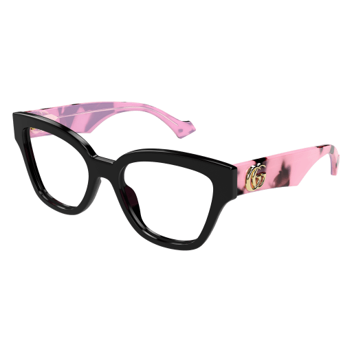 Gucci GG1424O Eyeglasses 012 BLACK 54mm
