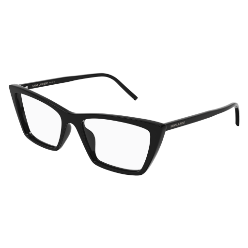 Saint-Laurent SL 737 MICA THIN OPT Eyeglasses 001 BLACK 54mm