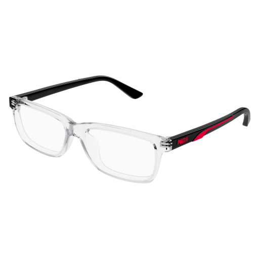 Puma PJ0076O Eyeglasses 003 CRYSTAL 51mm