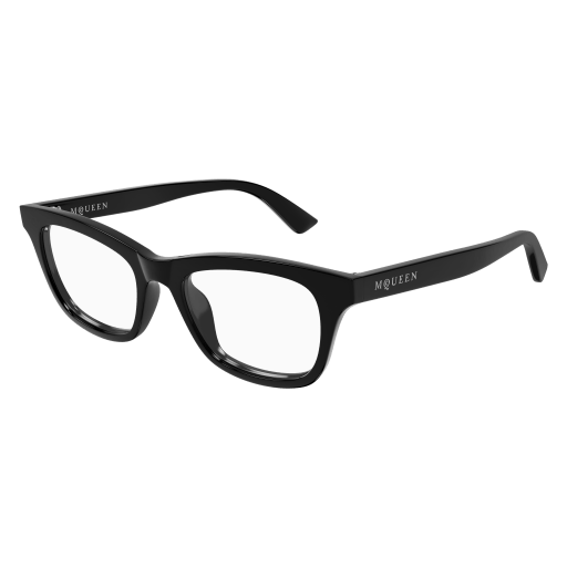 Alexander-McQueen AM0515O Eyeglasses 007 BLACK 52mm