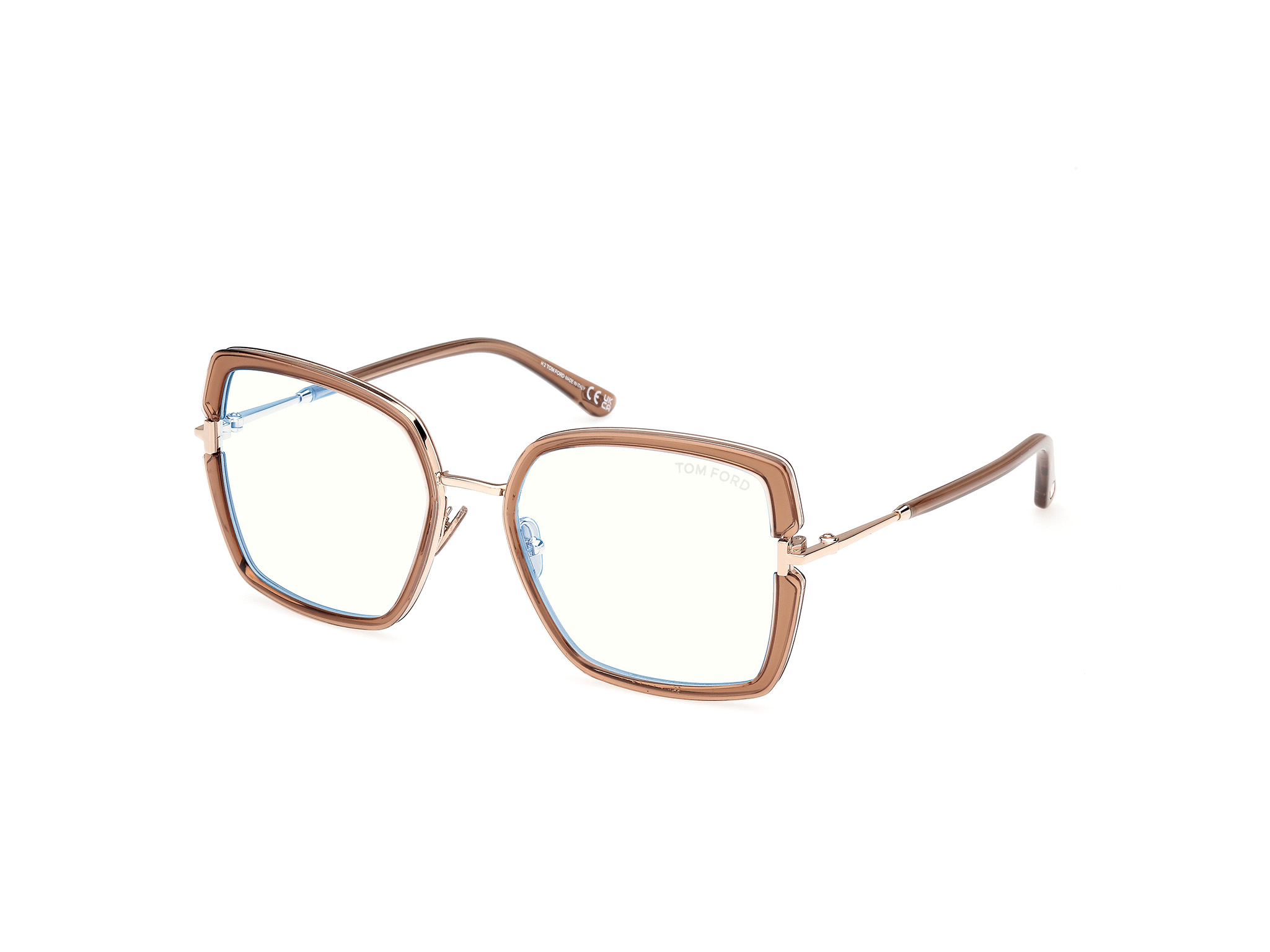 TOM FORD FT5985-B Eyeglasses 075 – SHINY DARK FUXIA 55mm