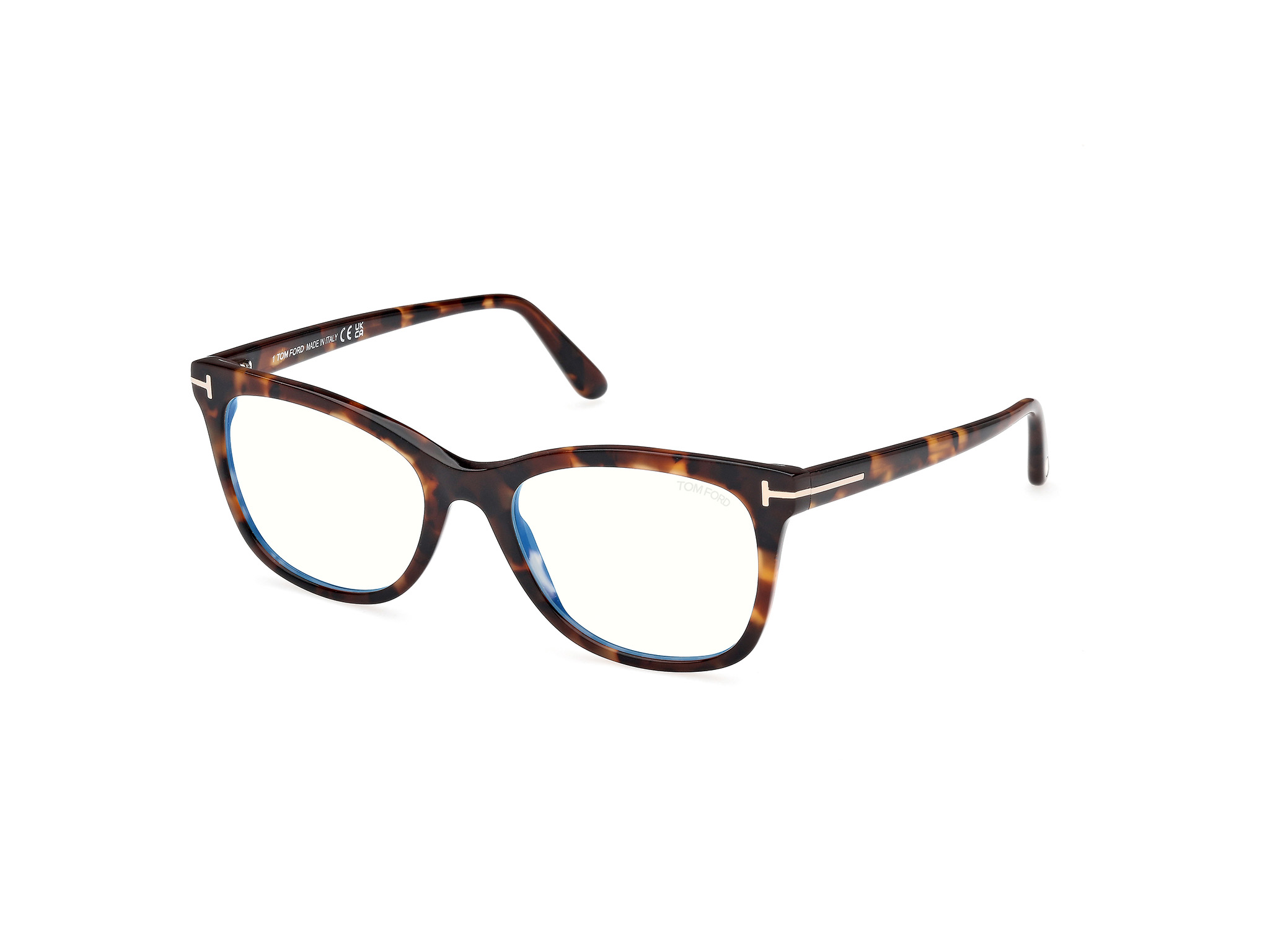 TOM FORD FT5986-B Eyeglasses 001 - SHINY BLACK 52mm
