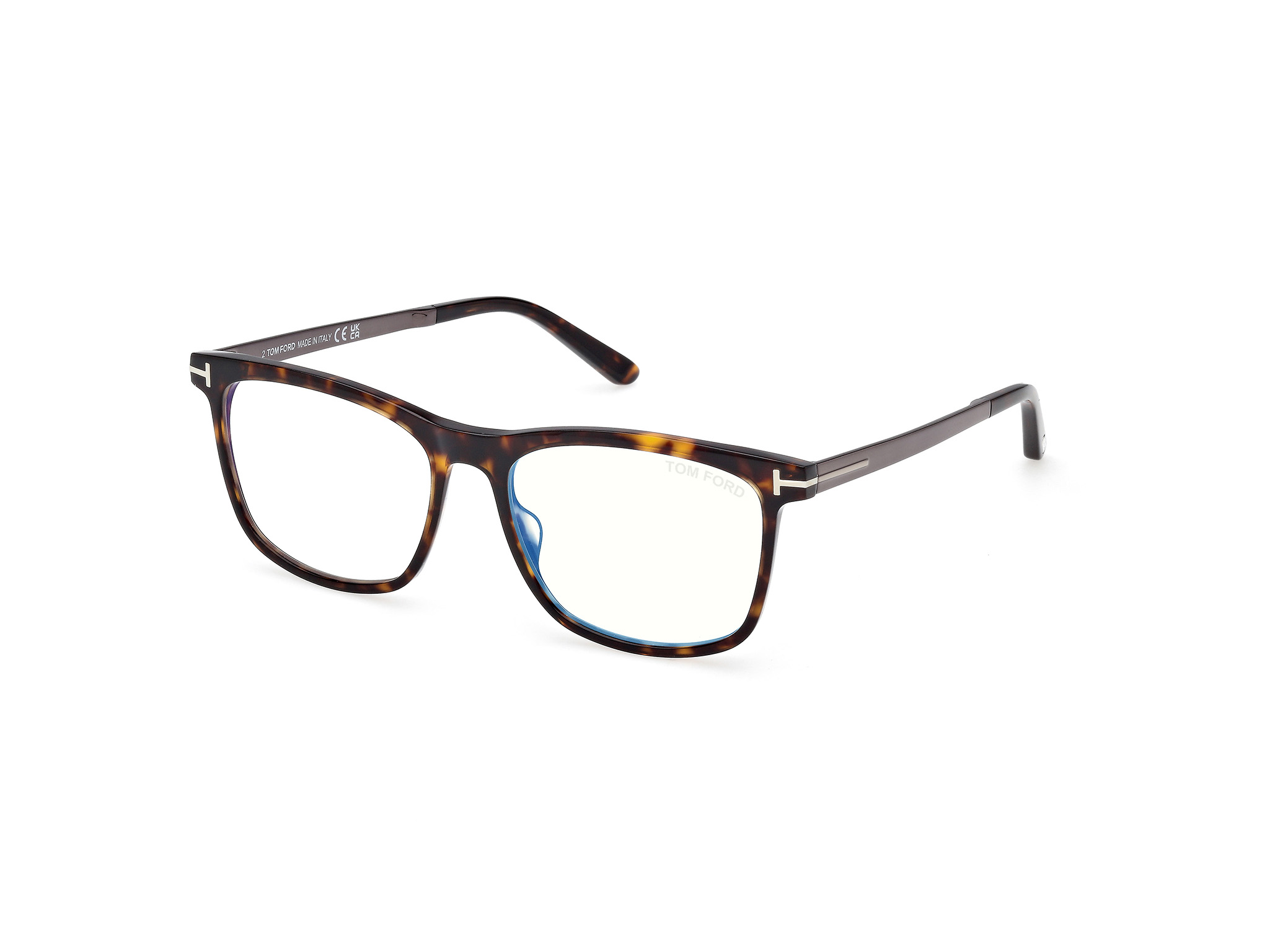TOM FORD FT6038-B Eyeglasses 052 - DARK HAVANA 56mm