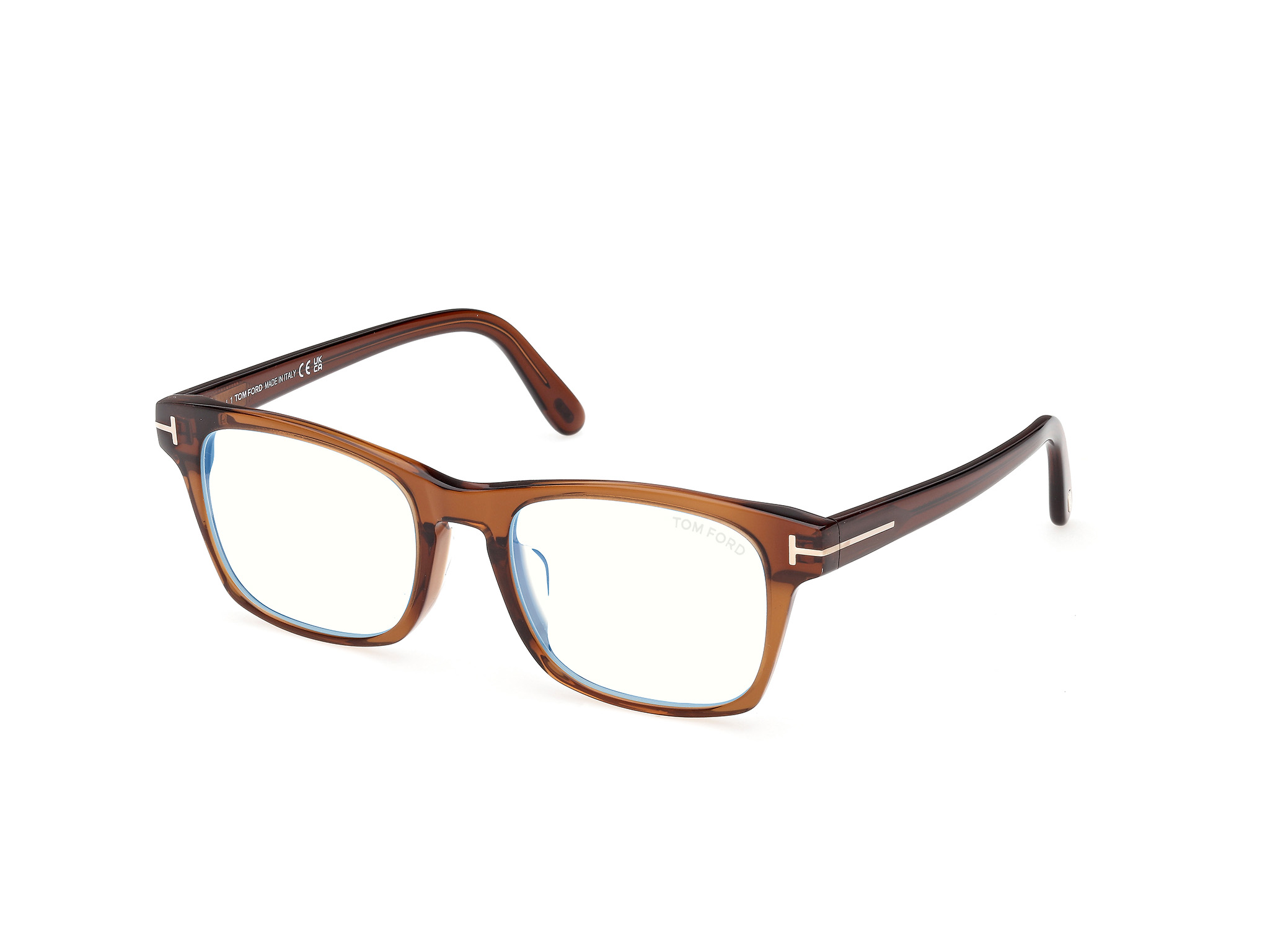 TOM FORD FT6150-D-B Eyeglasses 001 - SHINY BLACK 55mm