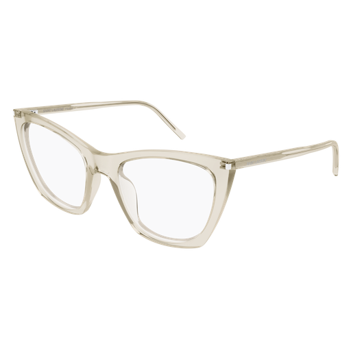 Saint-Laurent SL 214 KATE THIN OPT Eyeglasses 004 BEIGE 55mm