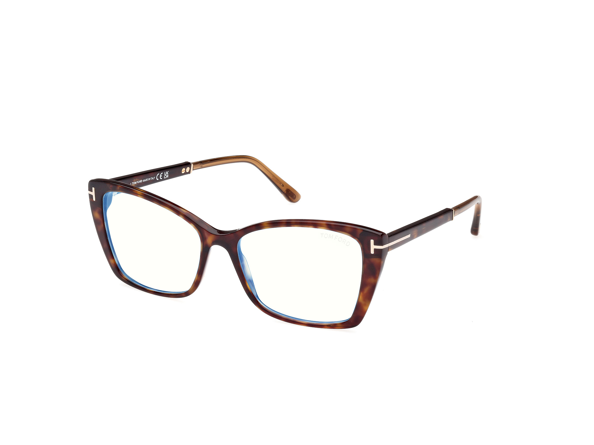 TOM FORD FT5893-B Eyeglasses 001 – SHINY BLACK / SHINY GREY 55mm