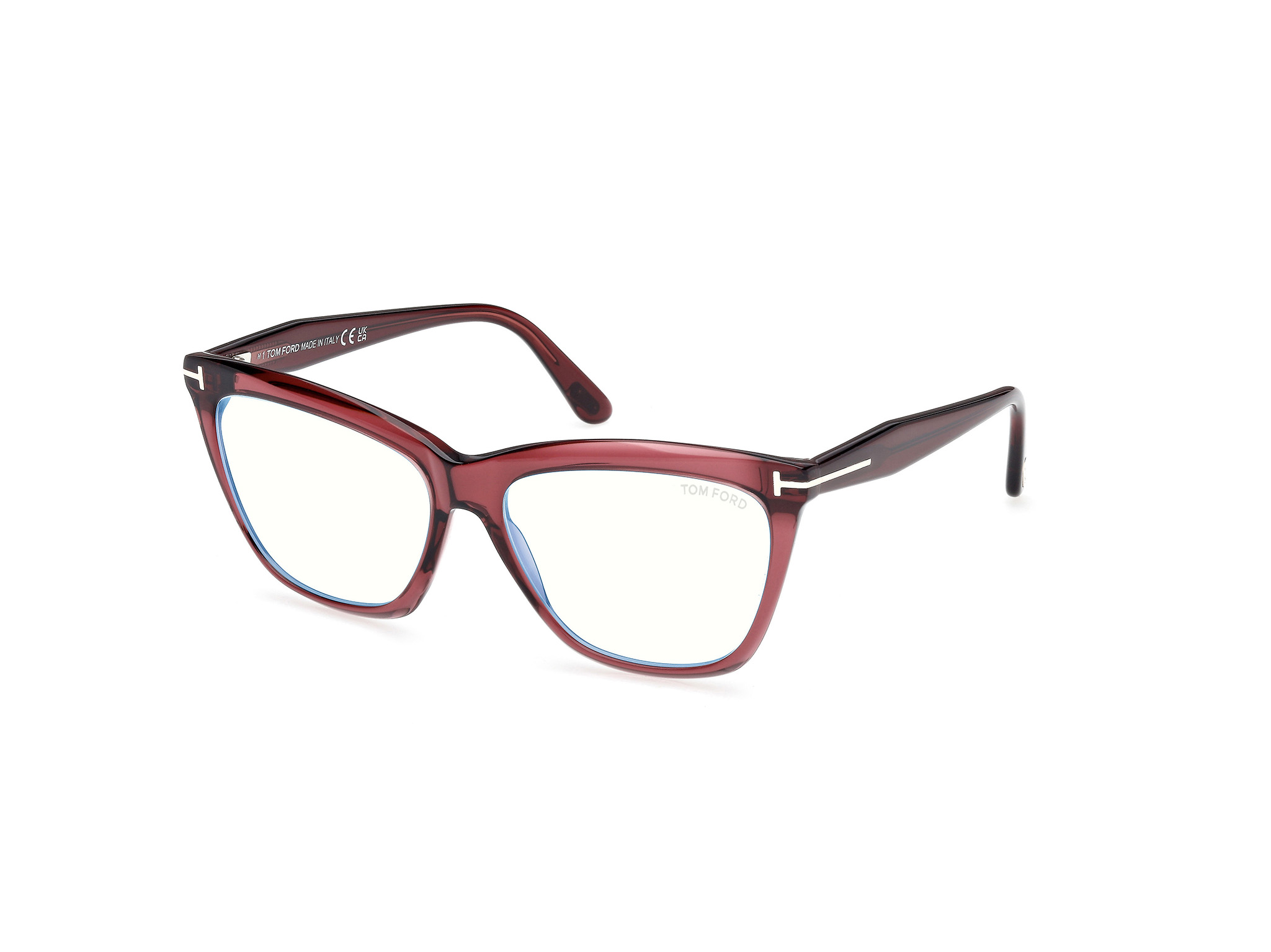 TOM FORD FT6064-B Eyeglasses 001 - SHINY BLACK 56mm