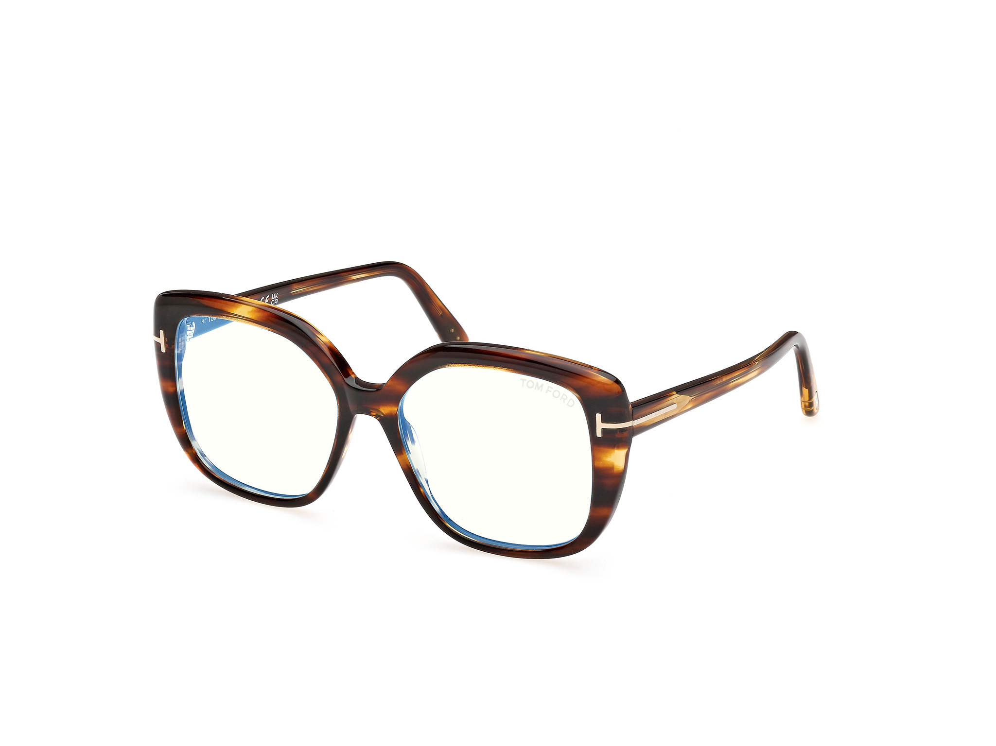 TOM FORD FT6043-B Eyeglasses 001 - SHINY BLACK 53mm