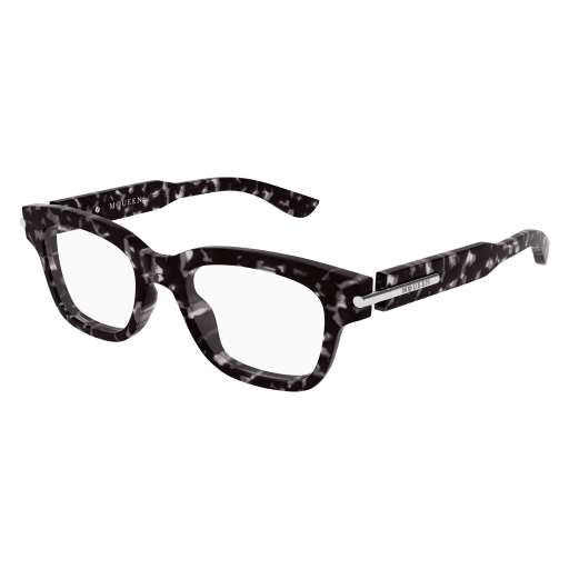 Alexander-McQueen AM0497O Eyeglasses 006 HAVANA 52mm