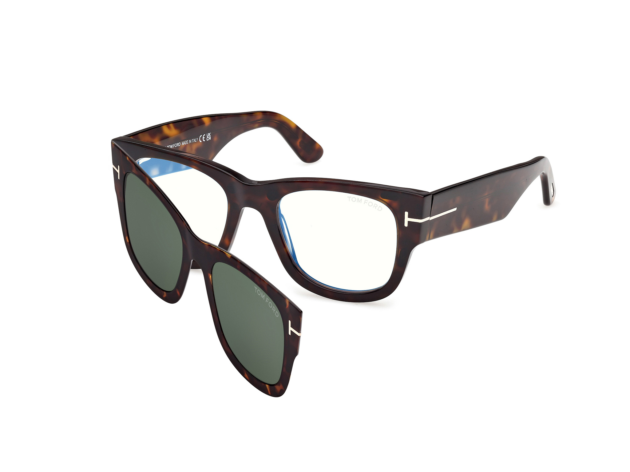 TOM FORD FT6099-B Eyeglasses 001 - SHINY BLACK 51mm