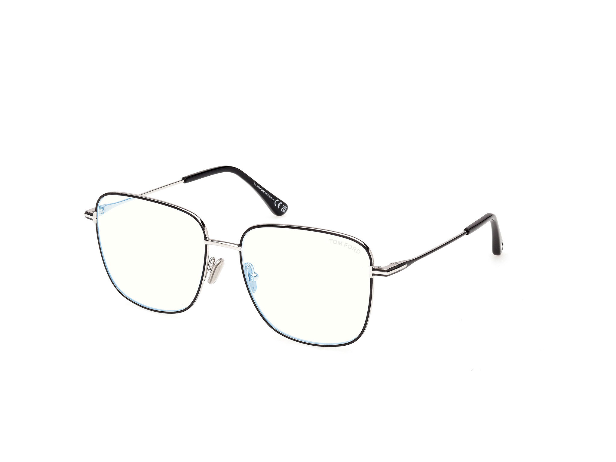 TOM FORD FT6136-B Eyeglasses 087 - SHINY TURQUOISE 56mm