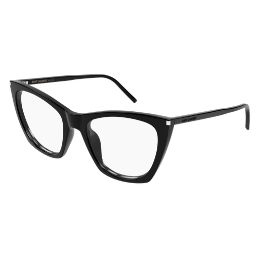 Saint-Laurent SL 214 KATE THIN OPT Eyeglasses 001 BLACK 55mm