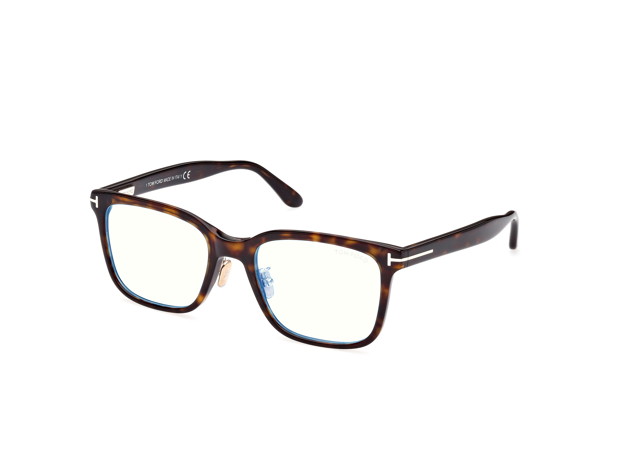 TOM FORD FT5853-D-B Eyeglasses 020 – SHINY GREY 55mm