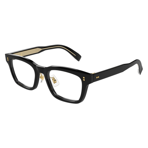 Dunhill DU0111OJ Eyeglasses 001 BLACK 52mm