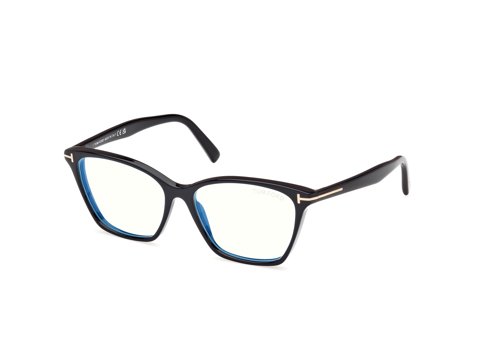 TOM FORD FT5949-B Eyeglasses 050 – LIGHT BROWN/GRADIENT / SHINY DARK BROWN 56mm