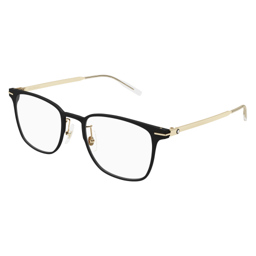 Montblanc MB0397ON Eyeglasses 001 BLACK 52mm