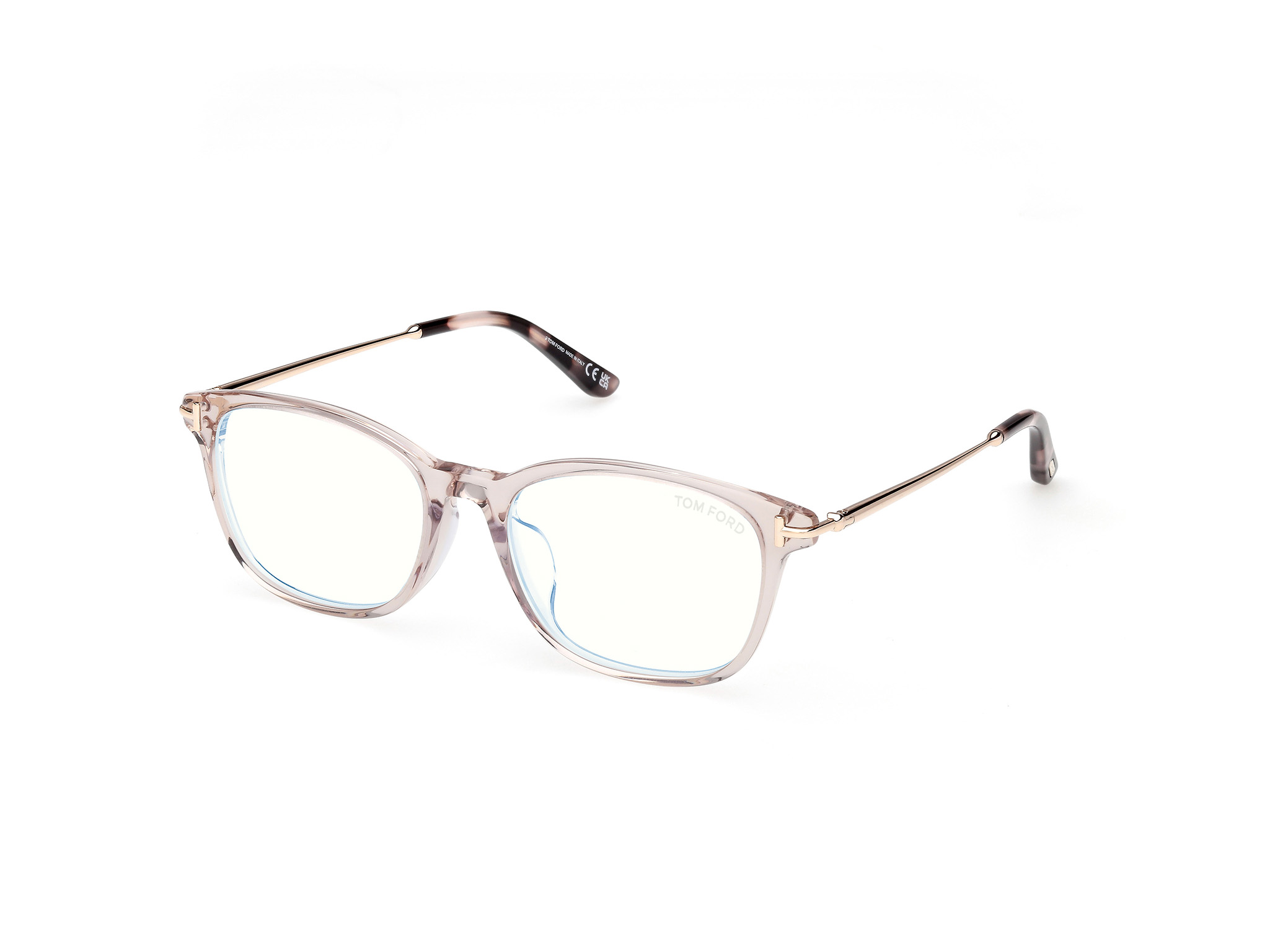 TOM FORD FT6105-D-B Eyeglasses 055 - COLOURED HAVANA 54mm