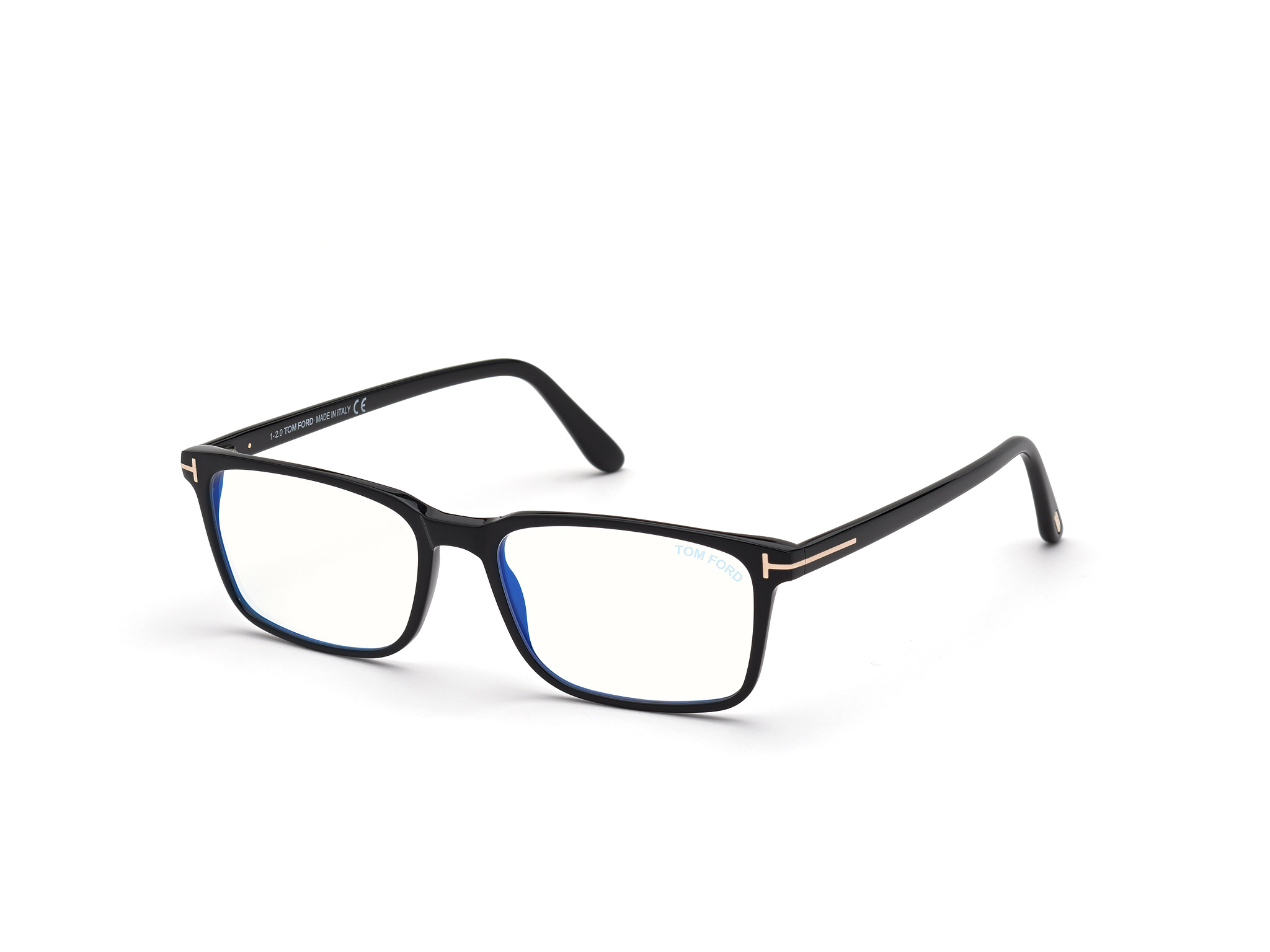 TOM FORD FT5735-B Eyeglasses 026 – CRYSTAL 56mm