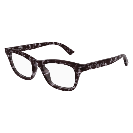 Alexander-McQueen AM0515O Eyeglasses 008 HAVANA 52mm