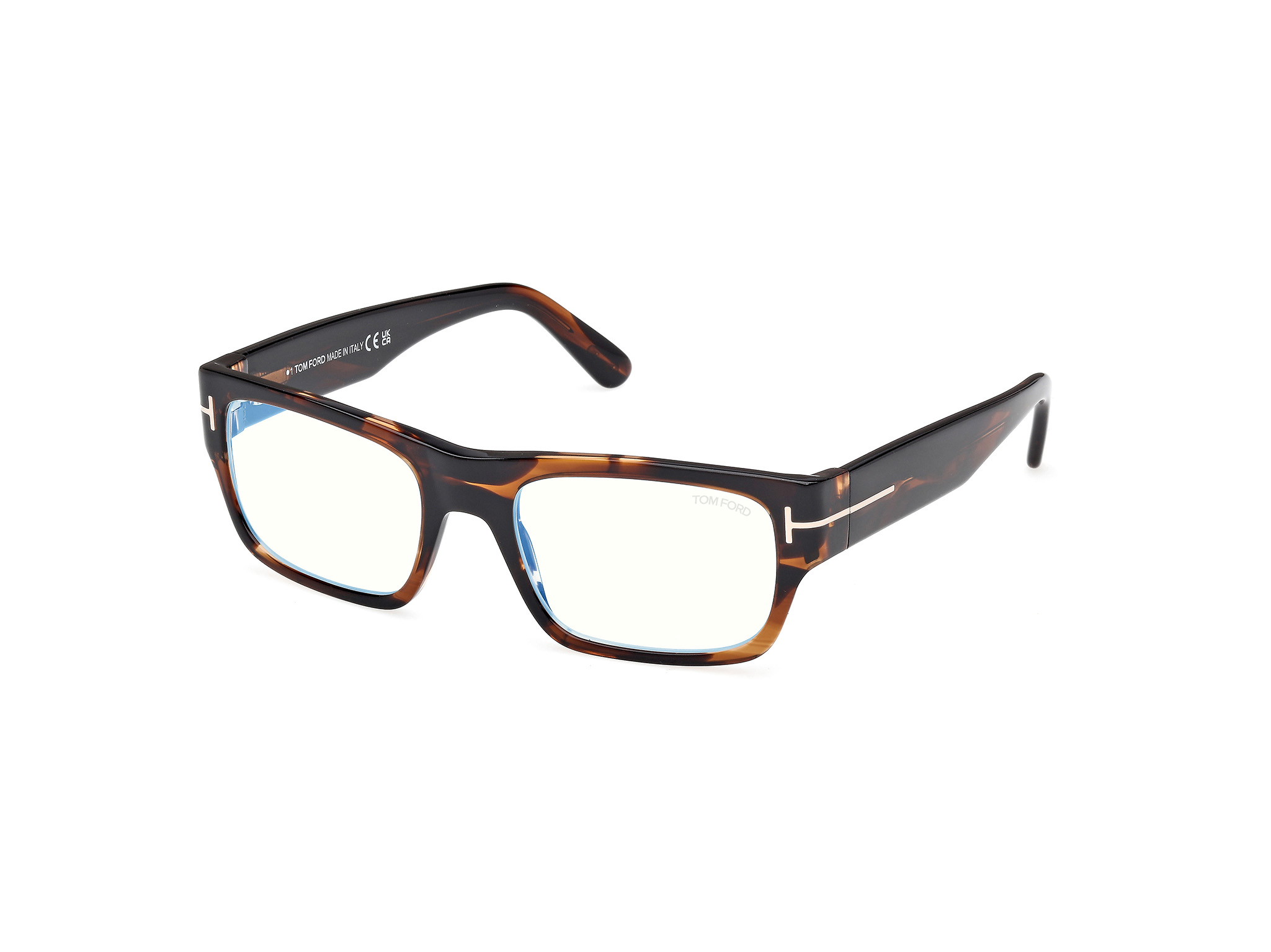TOM FORD FT6034-B Eyeglasses 056 - COLOURED HAVANA 54mm