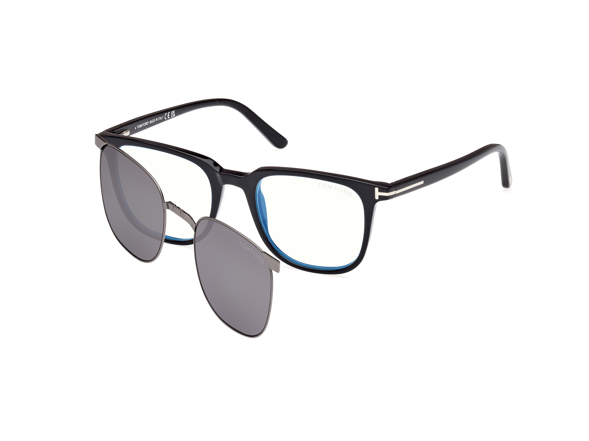TOM FORD FT5916-B Eyeglasses 001 – SHINY BLACK 50mm