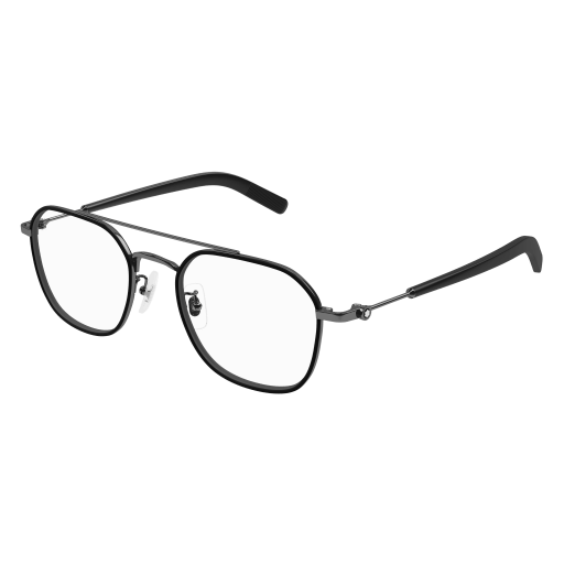 Montblanc MB0391OA Eyeglasses 002 GUNMETAL 51mm
