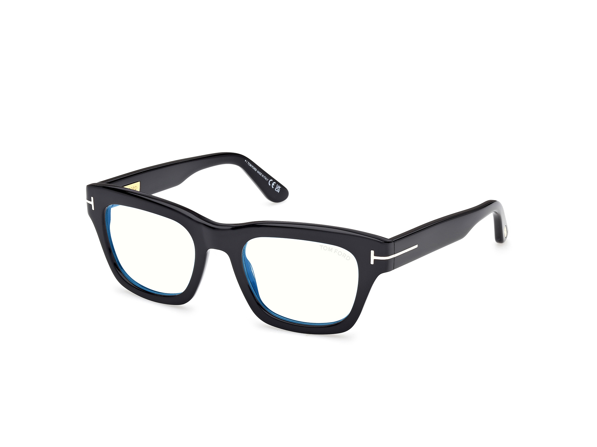 TOM FORD FT6036-B Eyeglasses 001 - SHINY BLACK 52mm