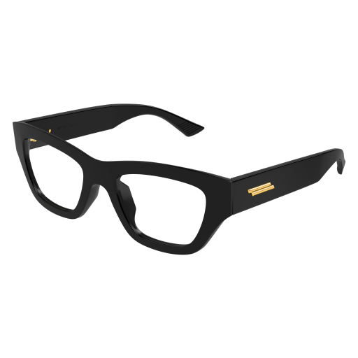 Bottega-Veneta BV1360O Eyeglasses 001 BLACK 49mm