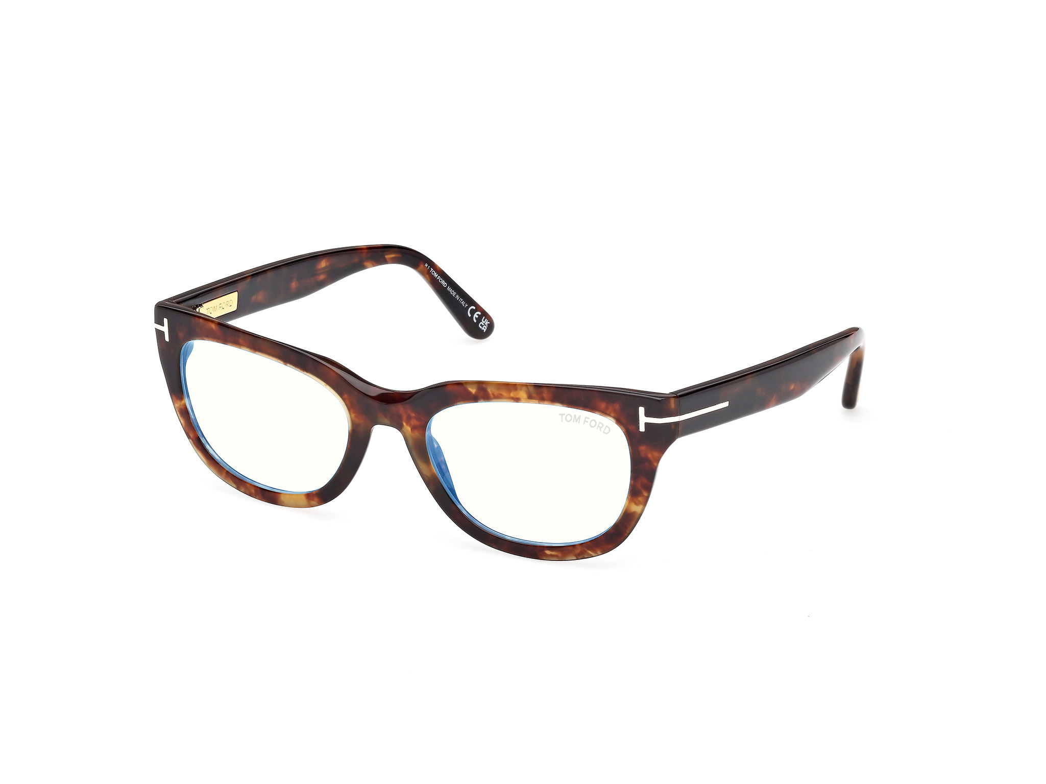 TOM FORD FT6066-B Eyeglasses 055 - COLOURED HAVANA 53mm