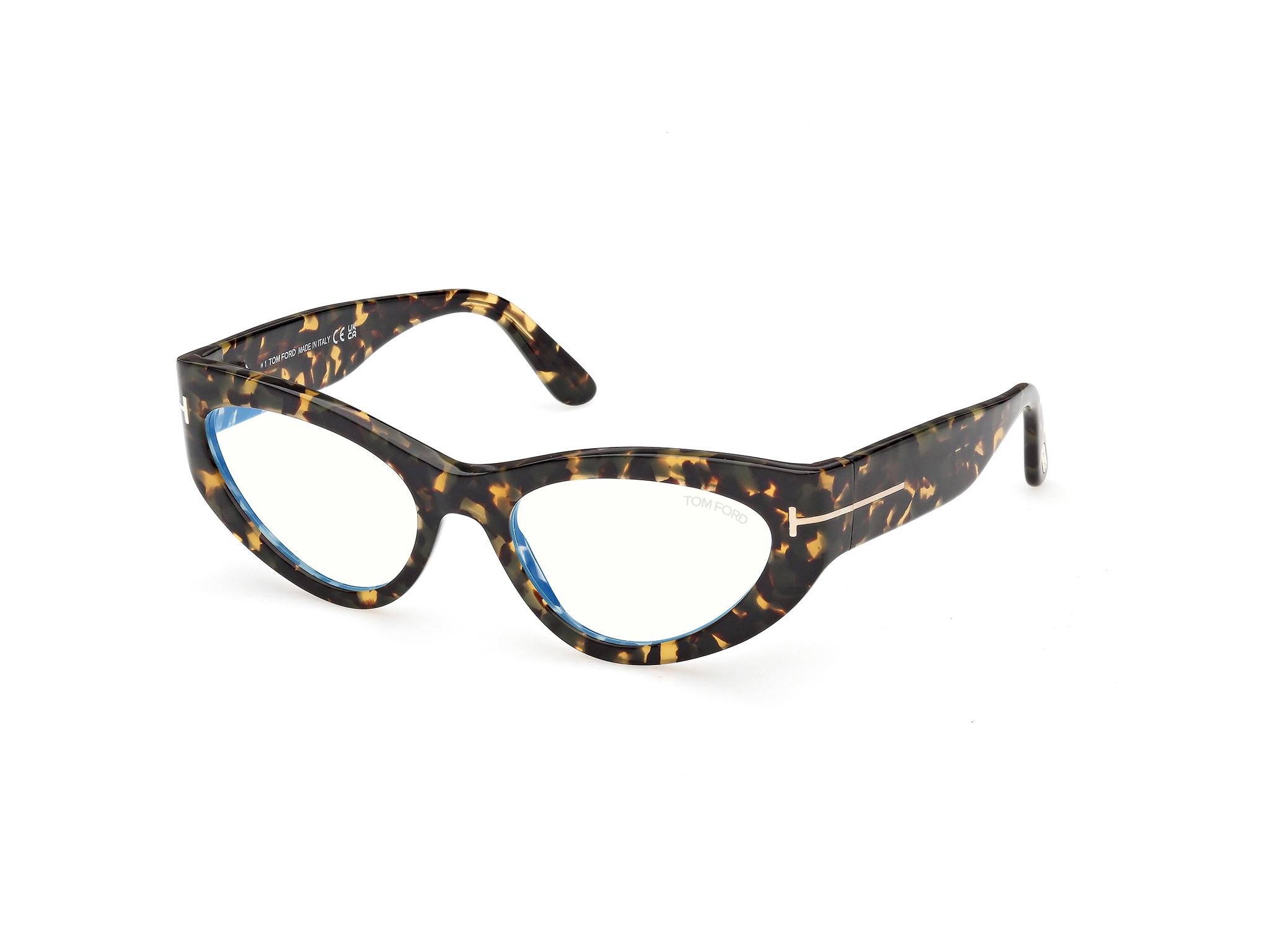 TOM FORD FT6134-B Eyeglasses 055 - COLOURED HAVANA 55mm