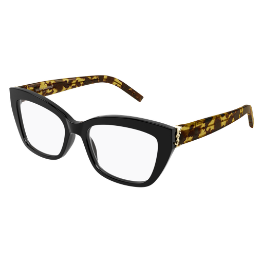 Saint-Laurent SL M117 Eyeglasses 007 BLACK 53mm