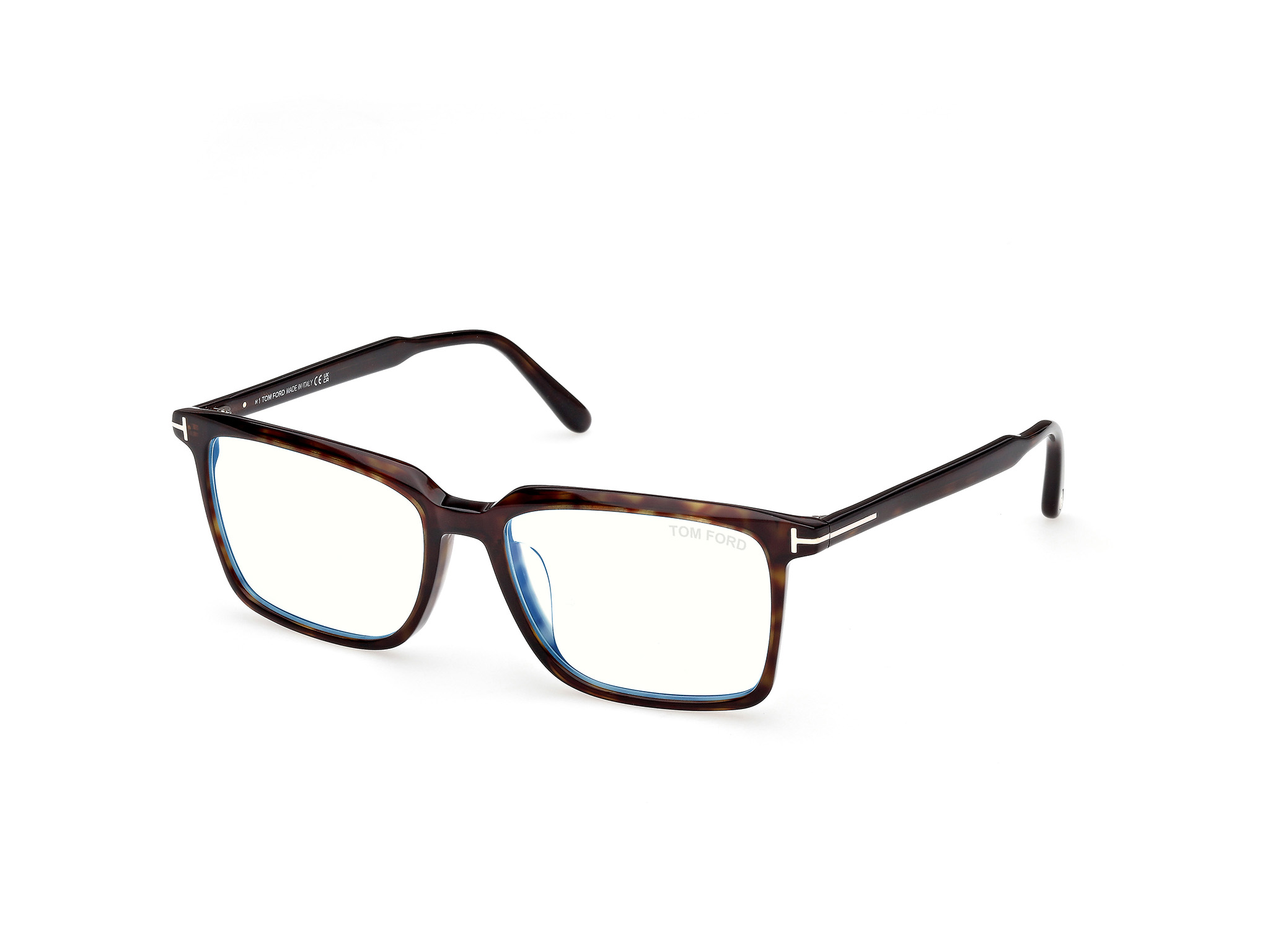 TOM FORD FT6100-D-B Eyeglasses 052 - DARK HAVANA 56mm