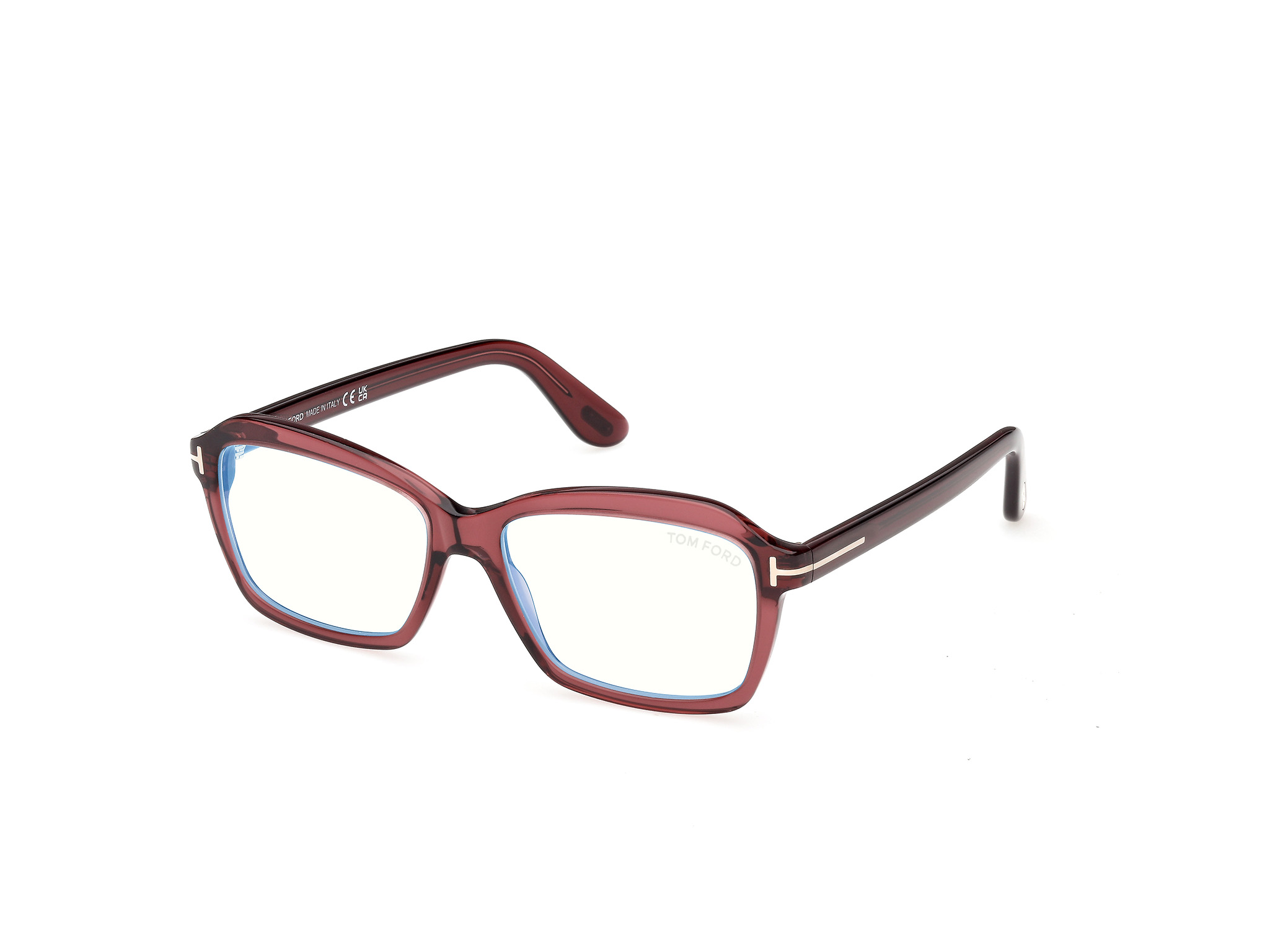 TOM FORD FT6129-B Eyeglasses 001 - SHINY BLACK 54mm