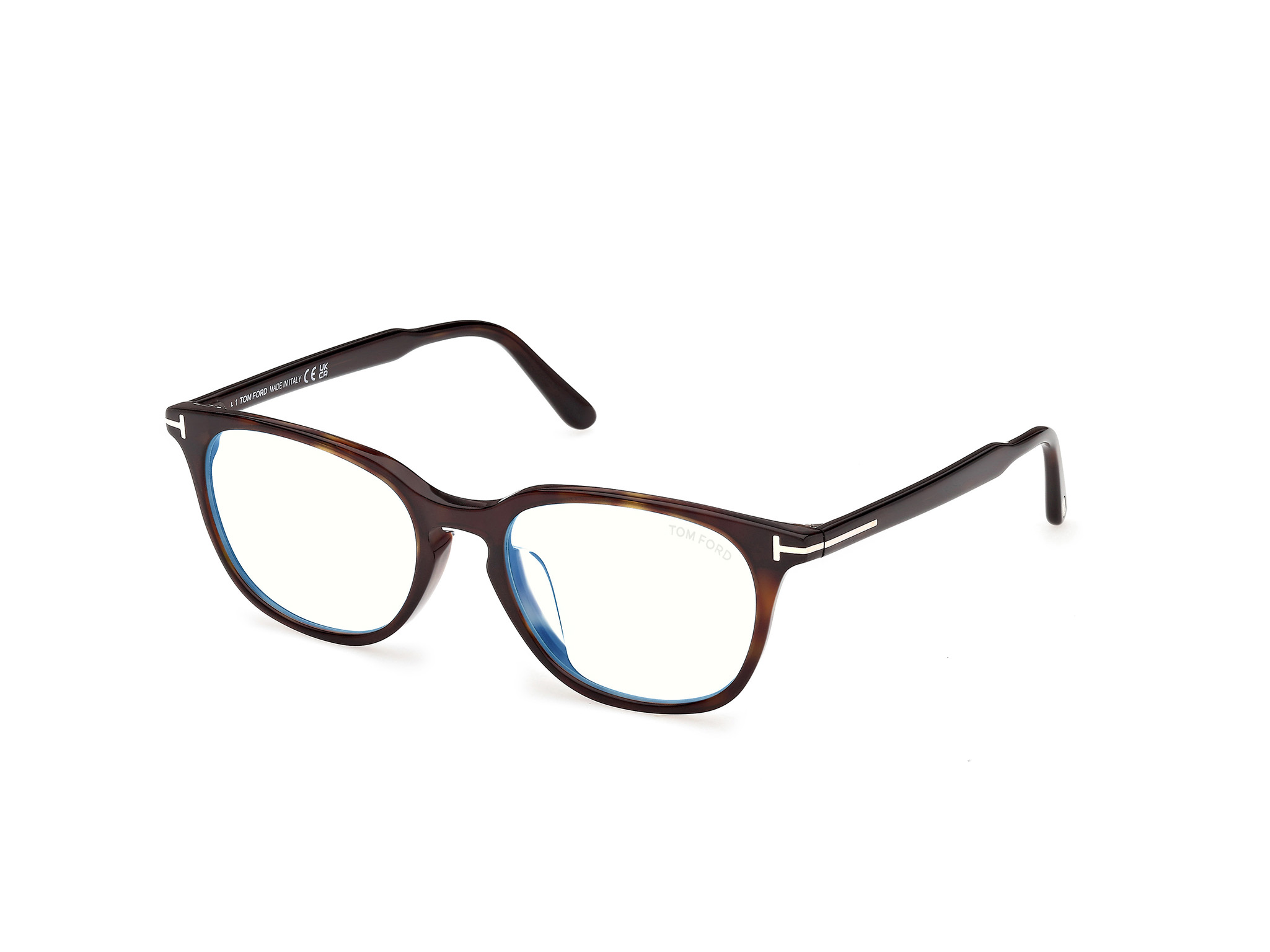 TOM FORD FT6149-D-B Eyeglasses 001 - SHINY BLACK 55mm