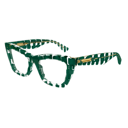 Bottega-Veneta BV1215O Eyeglasses 008 GREEN 50mm