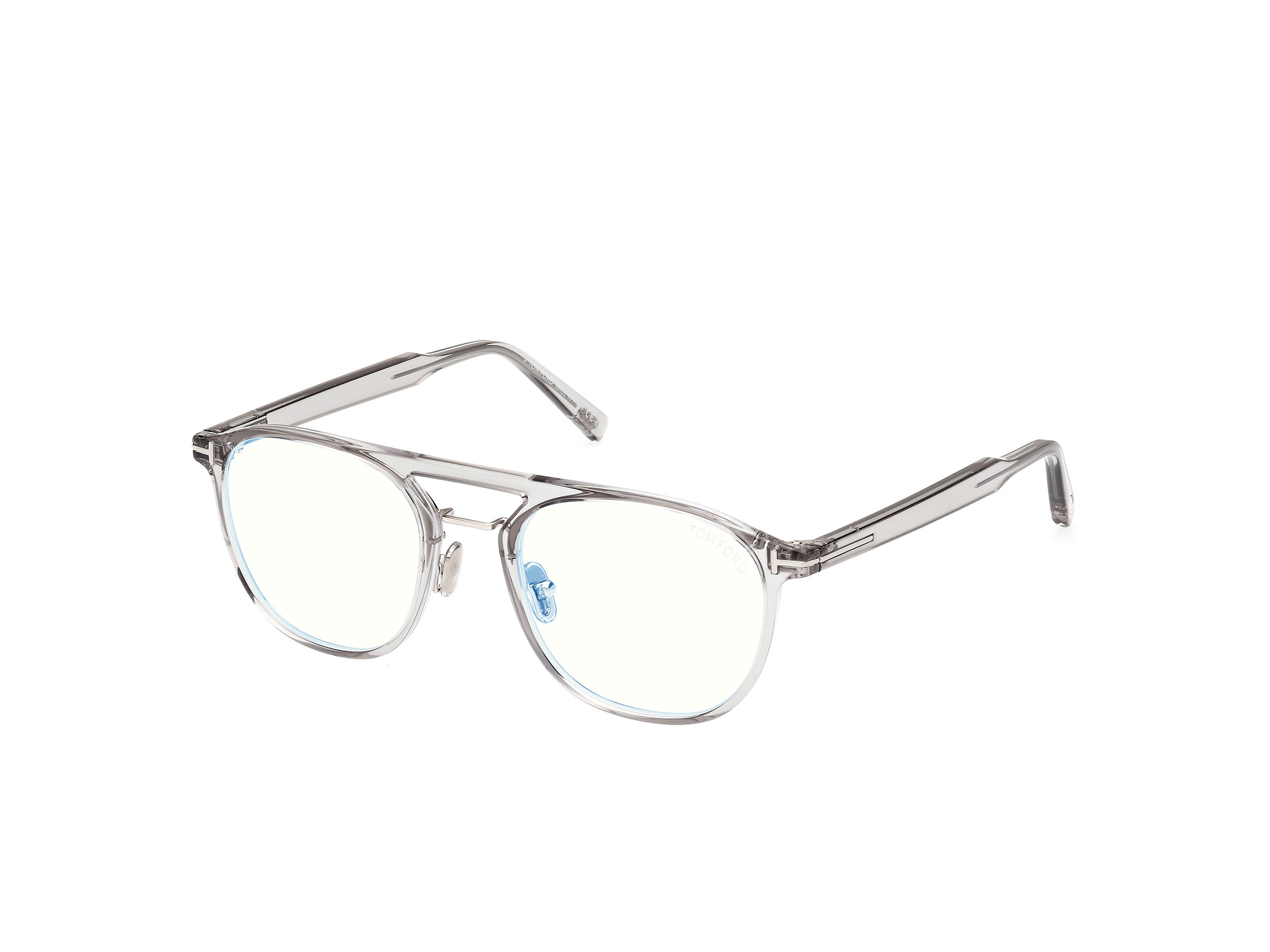 TOM FORD FT5982-B Eyeglasses 020 – SHINY GREY 52mm