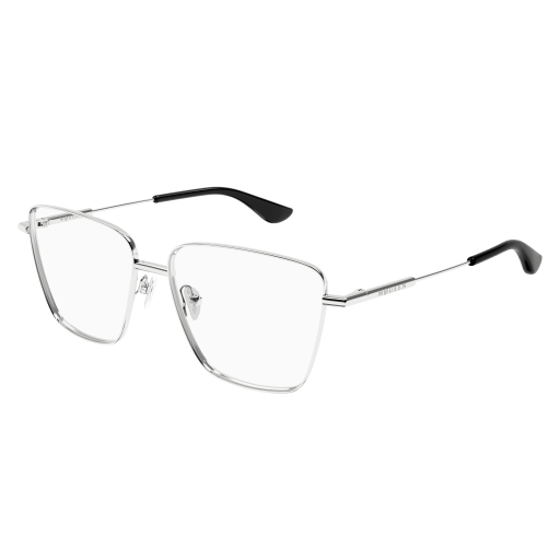 Alexander-McQueen AM0503O Eyeglasses 001 SILVER 55mm