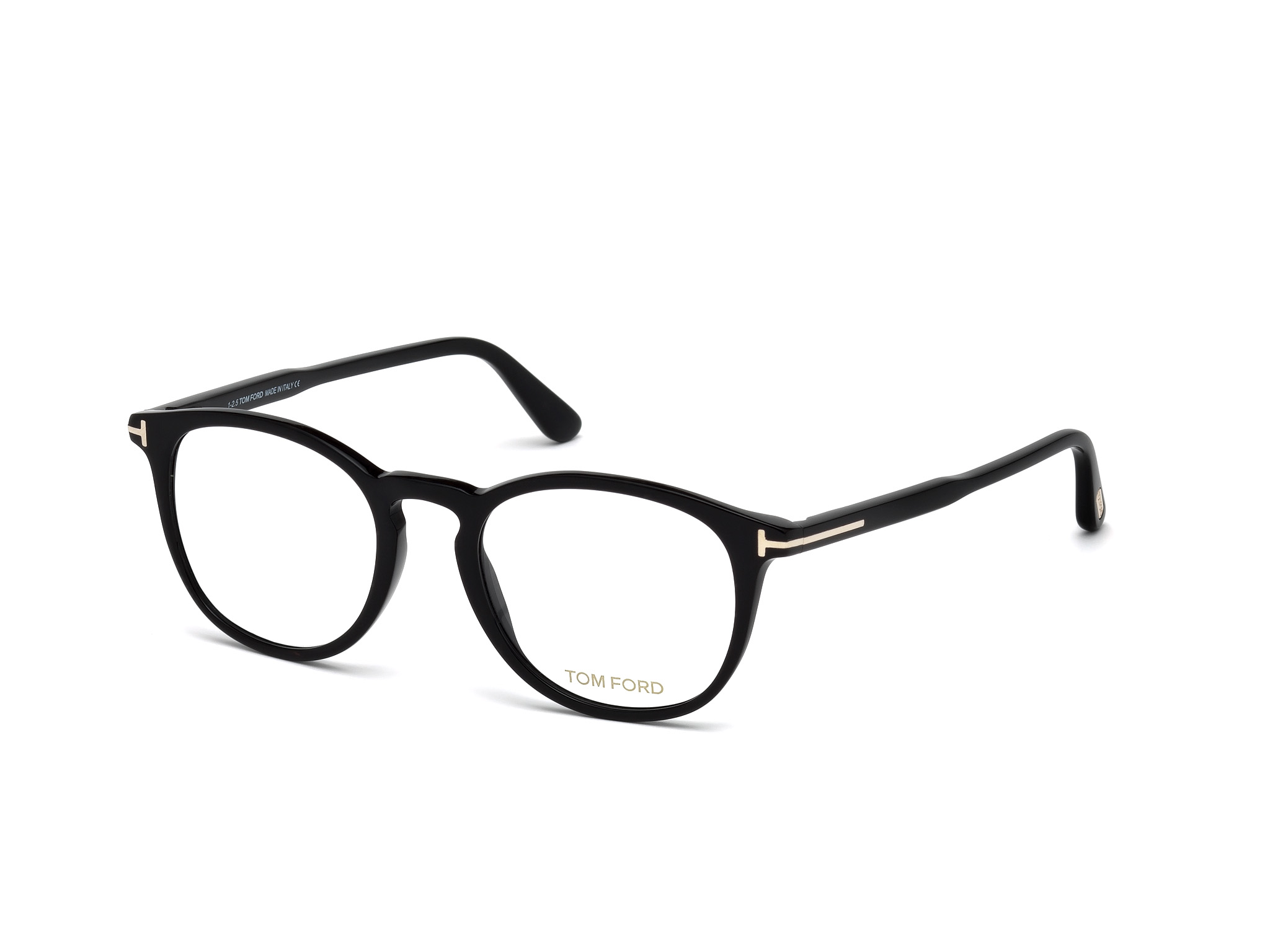 TOM FORD FT5401 Eyeglasses 001 – SHINY BLACK 51mm